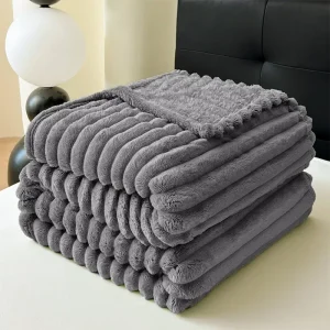 1pc Solid Color Flannel Blanket S