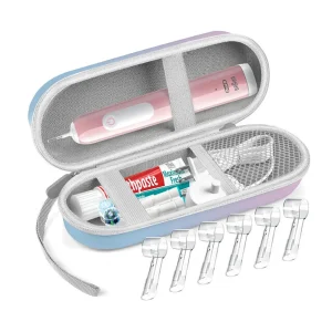 Convenient electric toothbrush travel storage box