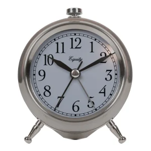 Metal Quartz Analog Alarm Clock