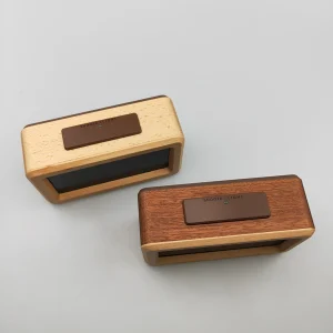 Wood Alarm Clock Digital LED Desktop
